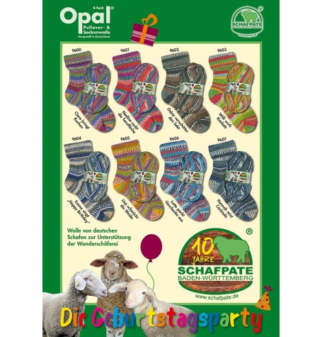 Opal 10 Year Schafpate Sock Yarn